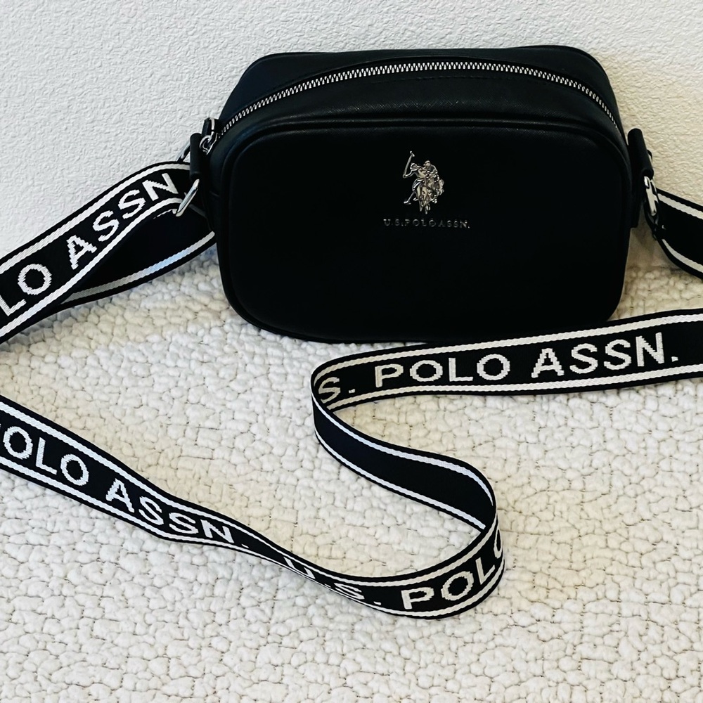 U.S. Polo Assn. Black Crossbody Bag
